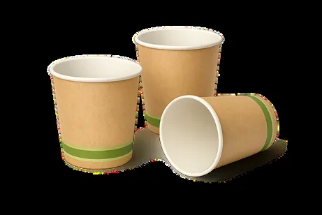 Biodegradable coffee-fibre cups concept